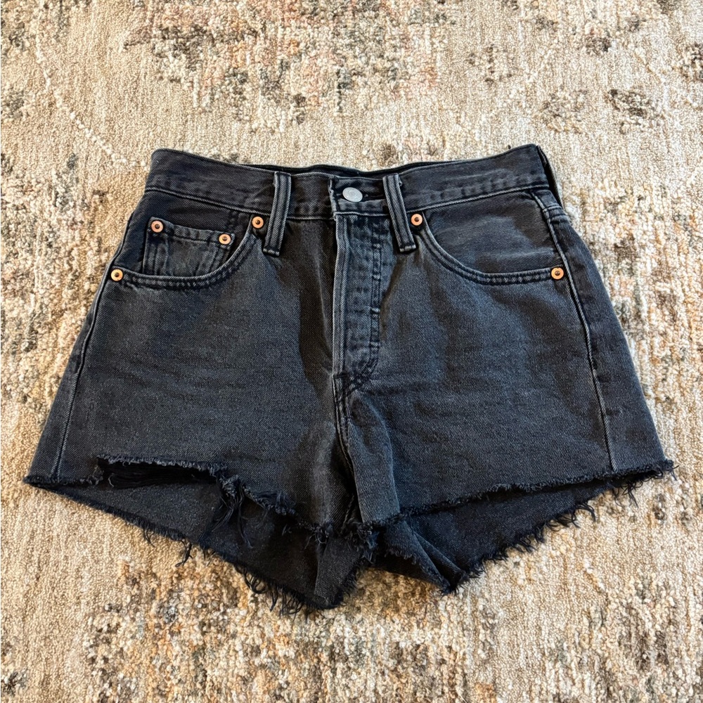 Levi's Dark Denim Jean Shorts